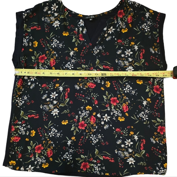 Papermoon Reece Mixed Material Blouse Size MP - Picture 4 of 8